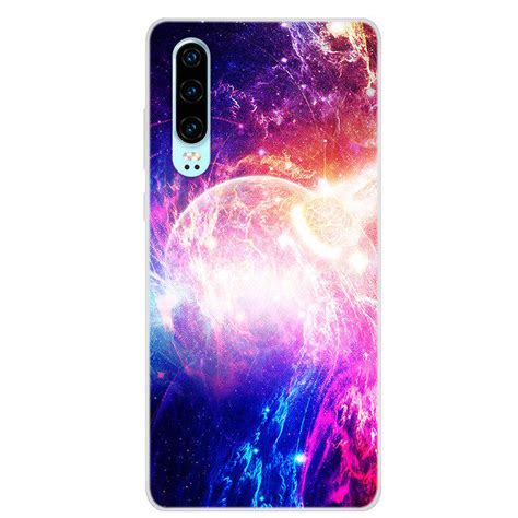 Buy Silicone Phone Case Carton Starry Sky Moon Painted Soft Full Back