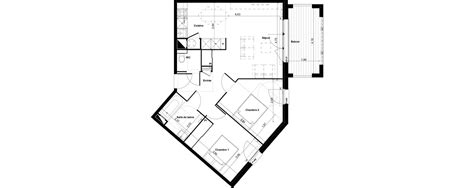 Plan Appartement T De M Neuf Gujan Mestras R Sidence N