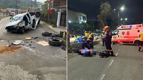 En La Estrella Dos Personas Perdieron La Vida En Accidentes Viales