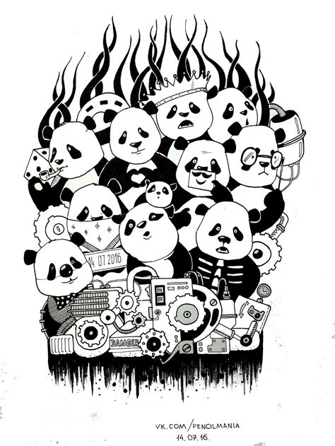 pandas tattoo 7