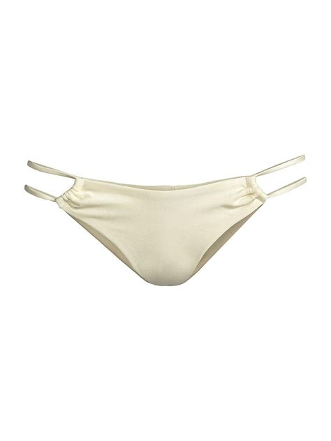 Cult Gaia Wo Myra Bikini Bottom Off White Editorialist