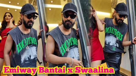 Emiway Bantai X Swaalina Comes To Promote Kudi Song Emiway Reaction