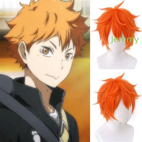 JEREMY1 Haikyuu Cosplay Wig Short Brown Oikawa Tooru Wig Halloween