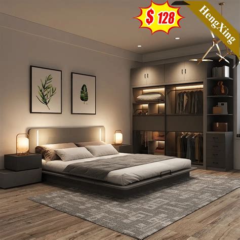 New Design Full Bedroom Set Cheap King Size Luxury Bedroom Furniture ...