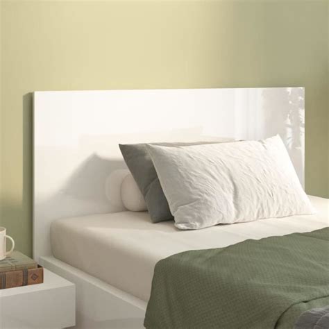 Tête de lit Blanc brillant DRFEIFY 120x1 5x80 cm Classique