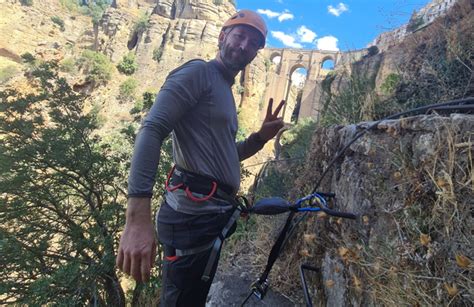 Vía Ferrata in Tajo de Ronda in der Nähe von Malaga K1