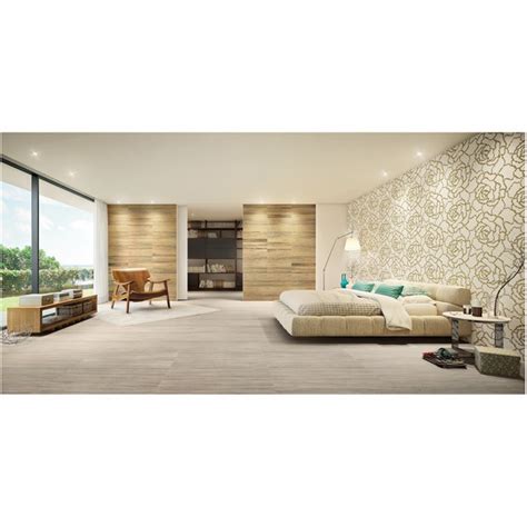 Porcelanato Interno Madeira Esmaltado Borda Arredondada Bambu Parquet