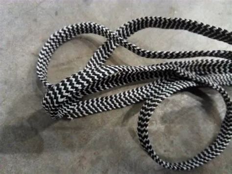 Polyester Black White Shoelace At Rs 10 Meter In Ghaziabad ID