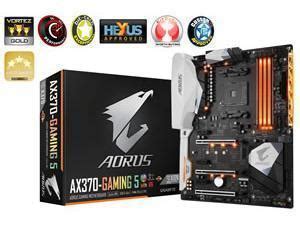 Gigabyte AX370 Gaming 5 Aorus AM4 X370 Chipset ATX Motherboard Novatech