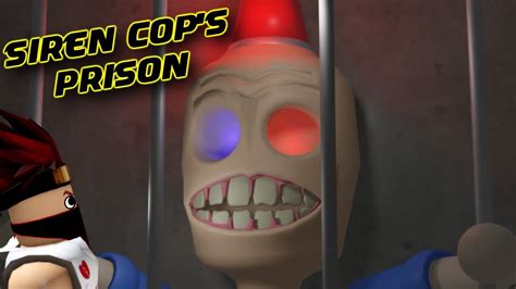 Siren Cops Prison Scary Obby Full Walkthrough Youtube