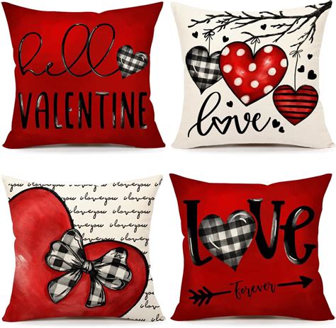 Amazon Th Emotion Valentines Day Throw Pillow Covers X Inch