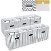 Maidmax Fabric Storage Box Set Of Foldable Organiser Cubes Basket