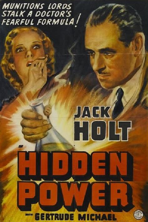 Hidden Power Película 1939 Tráiler Resumen Reparto Y Dónde Ver