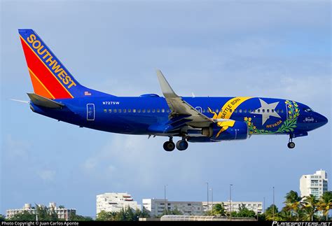 N Sw Southwest Airlines Boeing H Wl Photo By Juan Carlos