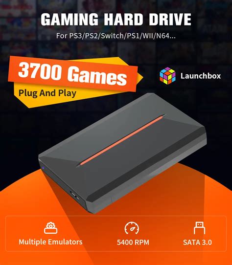 Hyper Base Lbox Lite Portable External Gaming Hard Drive 500GB