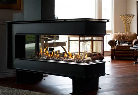 Flare Room Definer Modern Flare Fireplaces