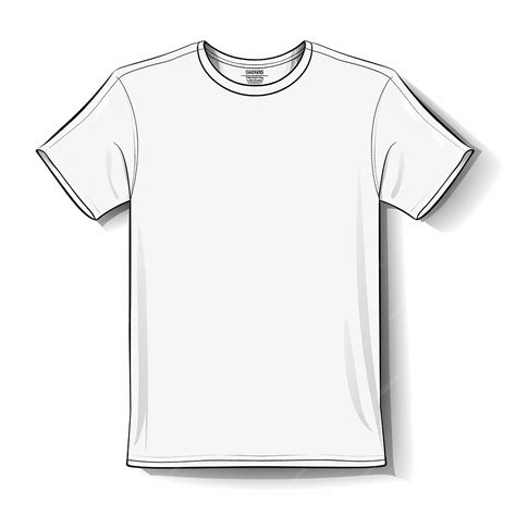 Premium Photo | Blank Shirt Template Clothing Fashion Vector