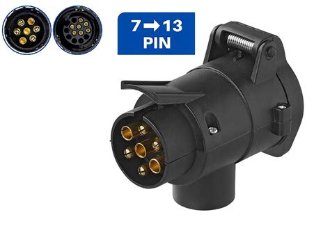 ADAPTER REDUKCJA PRZEJŚCIÓWKA GNIAZDA HAK 7 13 PIN 1006 za 18 50 zł z