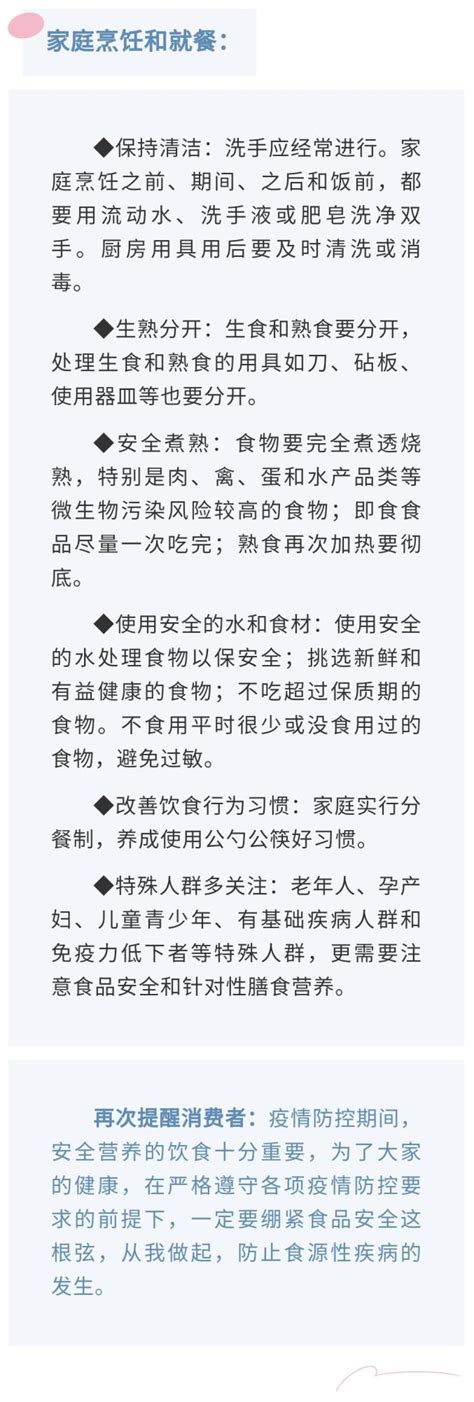 新冠肺炎疫情防控期间家庭食品安全提示澎湃号·媒体澎湃新闻 The Paper