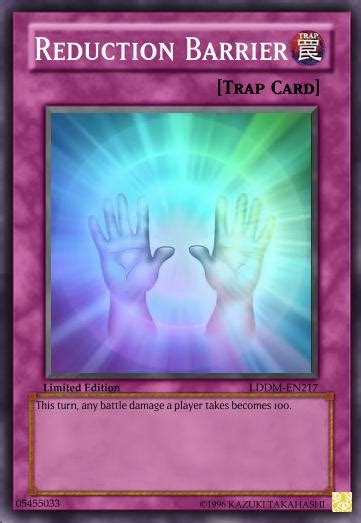 Reduction Barrier Cardcustom Yu Gi Oh Custom Think Tank Wiki Fandom