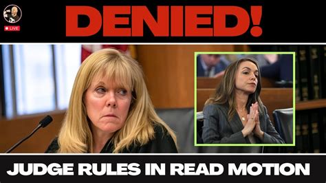 Karen Read Case Update Reaction Judge Denies Motion To Dismiss