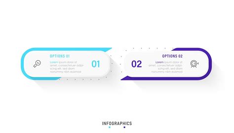 Vektor Infographic Etikett Designmall Med Ikoner Och Alternativ Eller