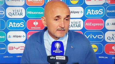 Spalletti A Sky Ho Avuto Meno Tempo Di Altri Per Preparare L Europeo