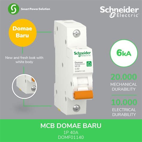 Schneider Electric Domae Mcb A P