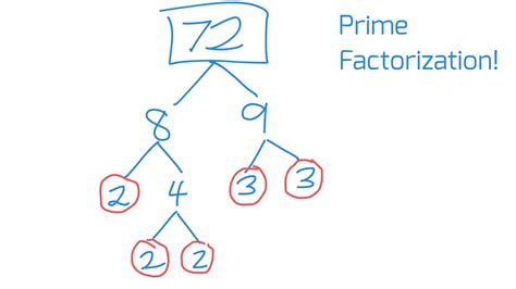 Prime Factorization Using Exponents Youtube