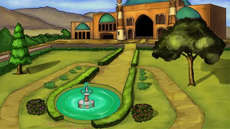 Artstation 15th Century Middle Eastern Palaces Royal Garden