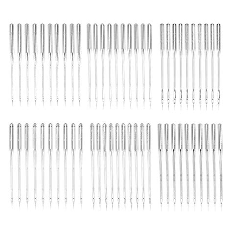 Sewing Machine Needles, 60Pcs Universal Ballpoint Sewing Machine Needles Sewing Machine ...