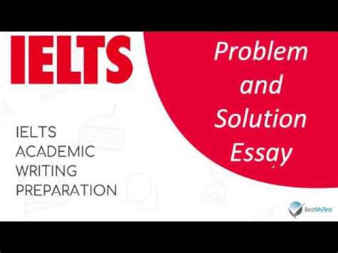 Ielts Writing Task Problems And Solutions Essay Youtube