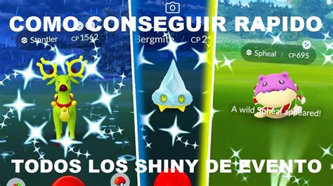 COMO CONSEGUIR RAPIDO TODOS LOS SHINY VACACIONES DE INVIERNO