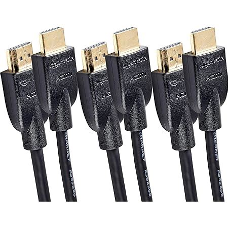 Amazon Basics Pack Hdmi To Hdmi Cable Gbps High Speed K Hz