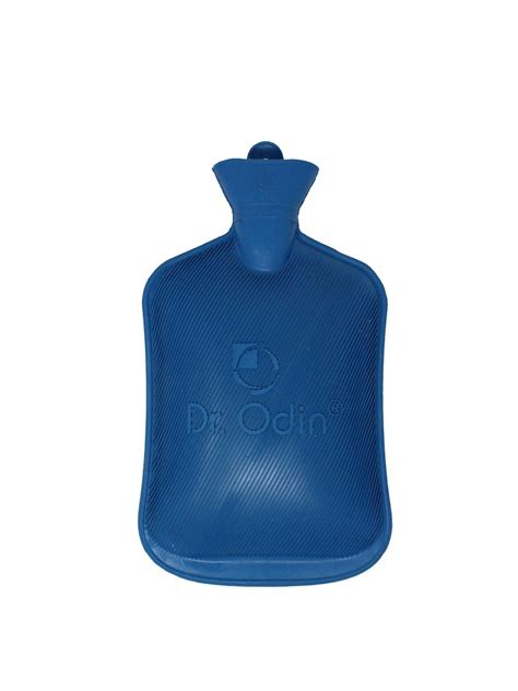 Buy Dr Odin Reusable Textured L Capacity Hot Water Bottle For Pain Relief Dark Blue