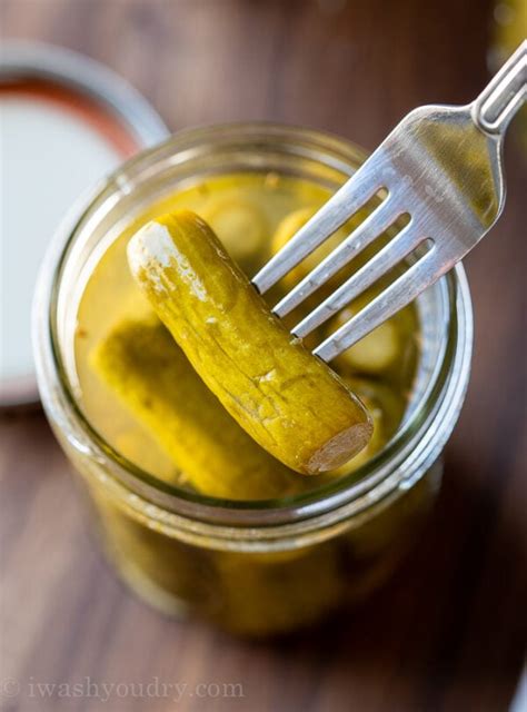 Homemade Canned Dill Pickles I Wash You Dry