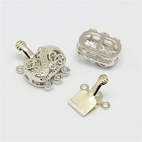 Wholesale Brass Multi Strand Box Clasps