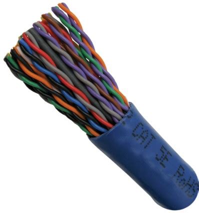 Cat E Pair Blue Bulk Cable