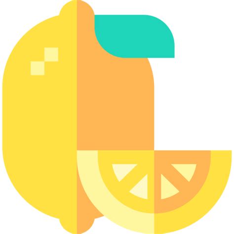 Lemon Basic Straight Flat icon