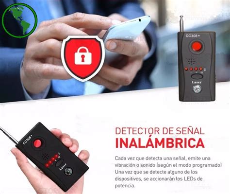 Detector C Maras Ocultas Micr Fonos Gps Aparatos Espionaje