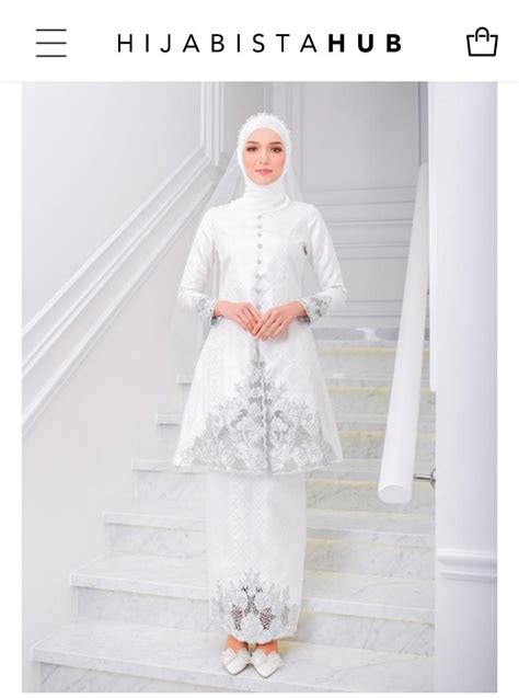 Amani Kebaya Hijabistahub Xl Women S Fashion Muslimah Fashion Baju