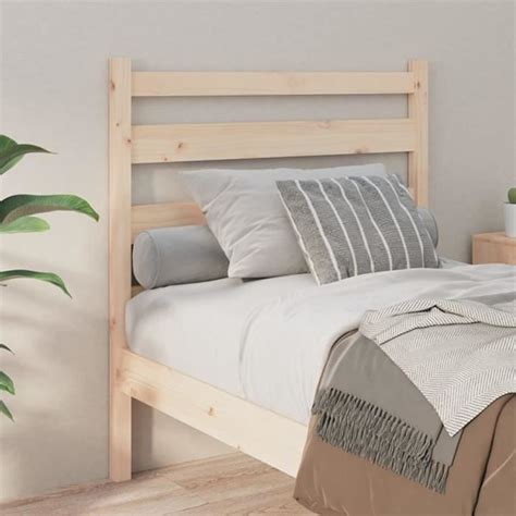 T Te De Lit Fydun A A Bois Massif Blanc Contemporain