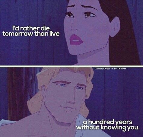 Disney's Pocahontas quote | Disney quotes, Pocahontas and john smith ...