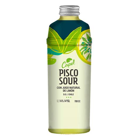 Booz cl Pisco Sour Capel 700cc 14º alc