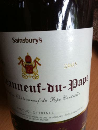 Sainsbury s Châteauneuf du Pape Vivino US