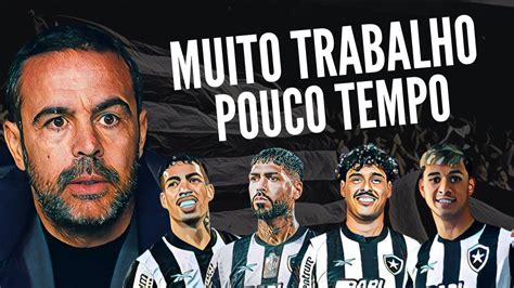 ARTUR JORGE E O DESAFIO DE DAR CARA AO BOTAFOGO SEM TEMPO PARA TREINAR