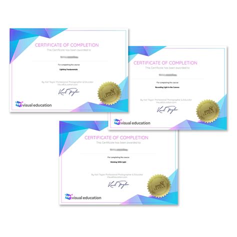 levels visual education