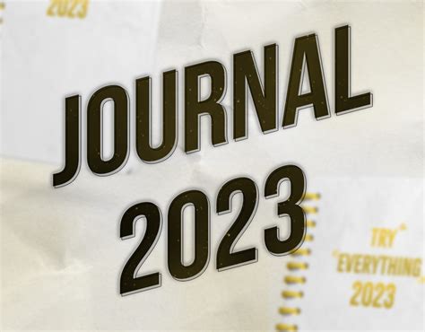 Journal 2023 :: Behance