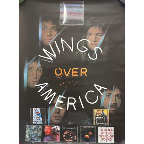 POSTER - Wings Over America (w/Album Compliation) - Beatle Memories