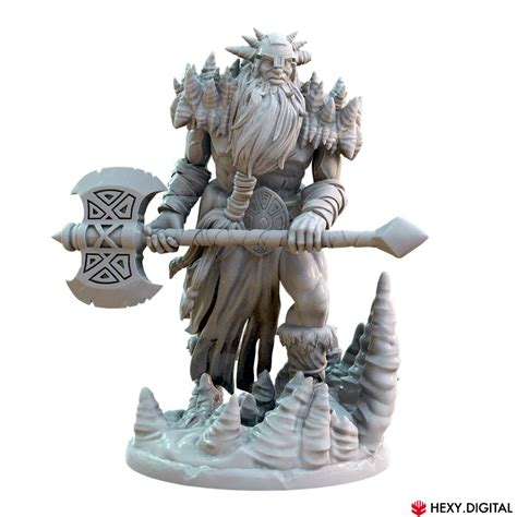 Frost Giant Hexydigital 3d Files Of Characters And Monsters